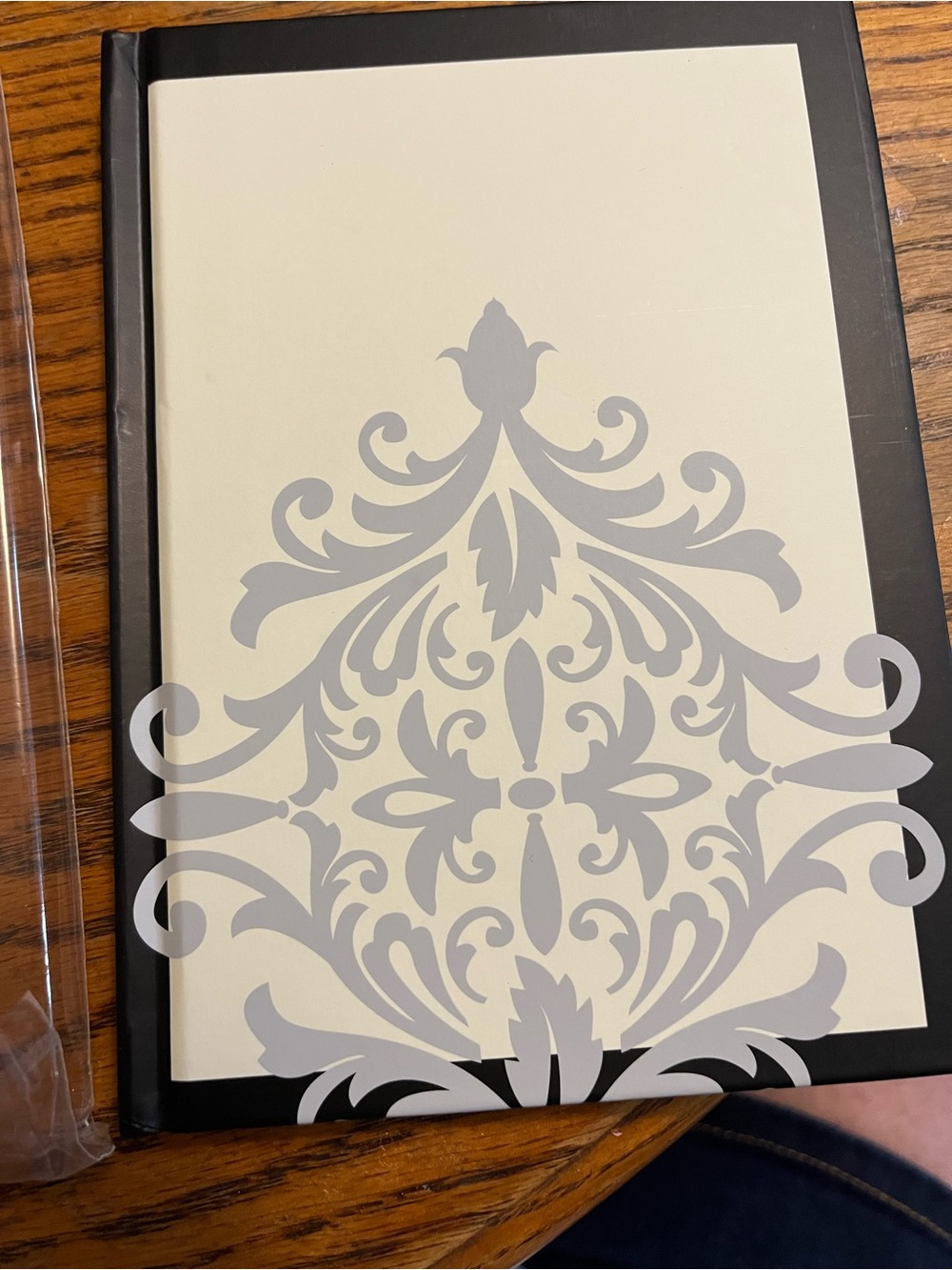 Michaels Cream and Gray Journal